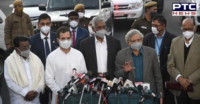 Farmers Protest: Five opposition leaders meet Ram Nath Kovind seeking repeal of farm laws 2020 Farmers Protest: Five opposition leaders meet Ram Nath Kovind seeking repeal of farm laws 2020