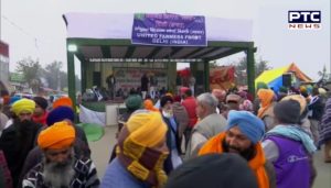 Farmers Protest : Farmer leaders sit on a hunger strike at Singhu border
