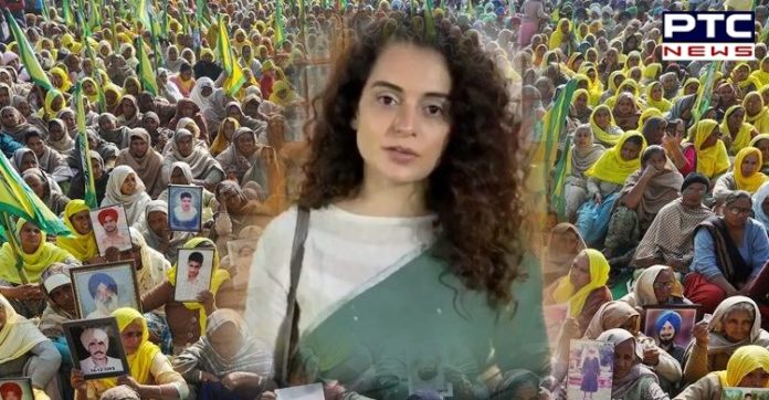 Farmers protest is politically motivated, some terrorists also involved: Kangana Ranaut Farmers protest is politically motivated, some terrorists also involved: Kangana Ranaut
