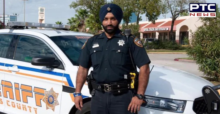 Trump signs the law to name Houston post office after slain Sikh police officer