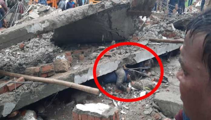 Roof collapse incident in Muradnagar