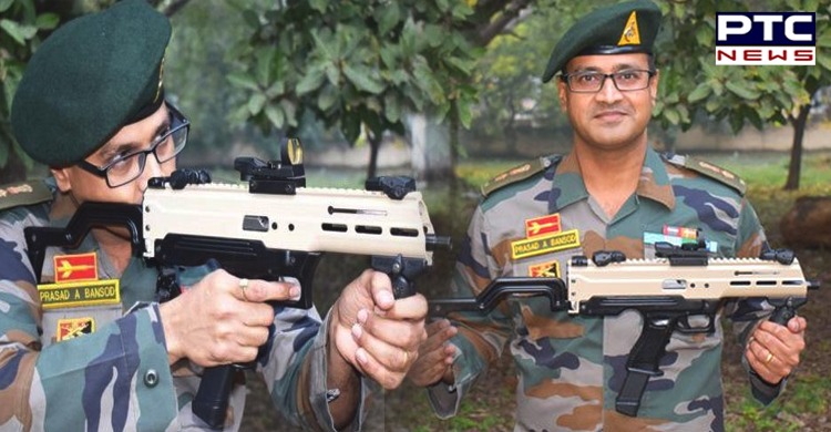 Army officer develops first indigenous 9 mm 'Machine Pistol'