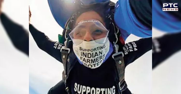 Punjab woman dives in Australian skies to support farmers at home