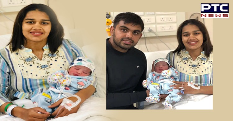 Babita Phogat and husband Vivek Suhag welcome baby boy [PHOTOS]