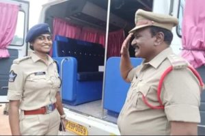 Father Saluting DSP Daughter of Andhra Pradesh Police shares wholesome post