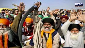 Farmers celebrate Lohri at the Delhi border by burning copies of Agriculture laws