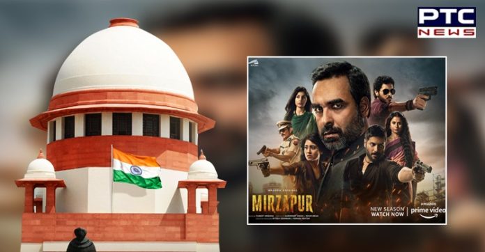 SC issues notice to Amazon Prime Video, makers of 'Mirzapur' web series SC issues notice to Amazon Prime Video, makers of 'Mirzapur' web series