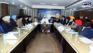 Bibi Jagir Kaur held her first meeting with Sikh intellectuals at the SGPC office