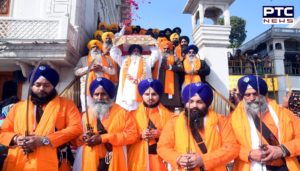 Nagar Kirtan decorated from Sri Akal Takht Sahib on the birth anniversary of Shaheed Baba Deep Singh Ji