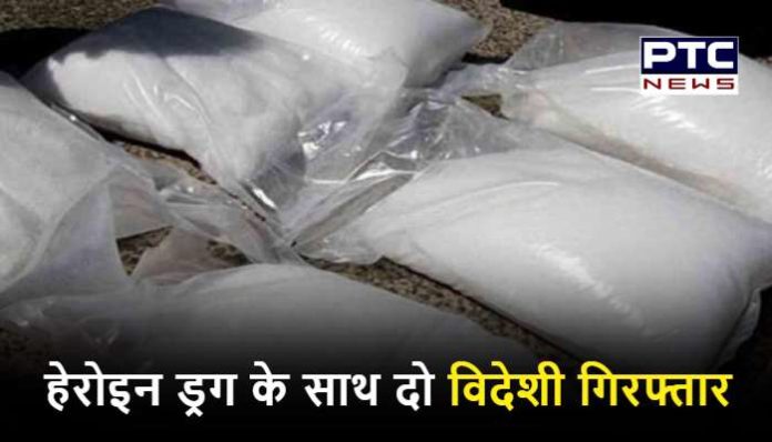 Two foreign nationals held with heroin worth around Rs 68 crore (4) IGI Airport Delhi