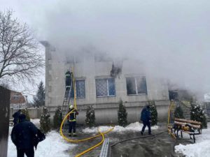 Ukraine : 15 people killed in fire at a private nursing home in Kharkiv