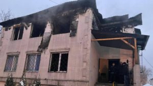 Ukraine : 15 people killed in fire at a private nursing home in Kharkiv