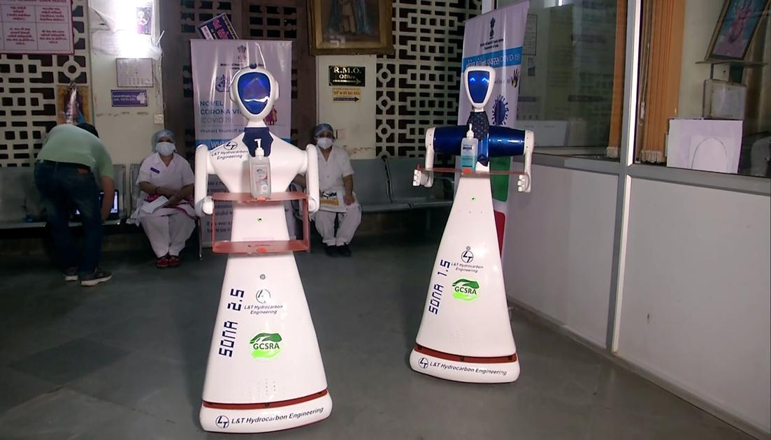 WARBOT, Robots to deliver medicines to COVID-19 patients