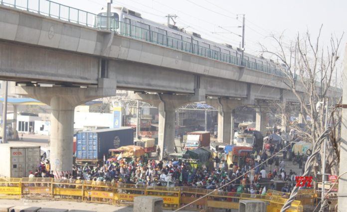 Days after violence during tractor march in Delhi on Republic Day, Delhi Police sealed Tikri and Jharoda borders as a precautionary measure. Days after violence during tractor march in Delhi on Republic Day, Delhi Police sealed Tikri and Jharoda borders as a precautionary measure.