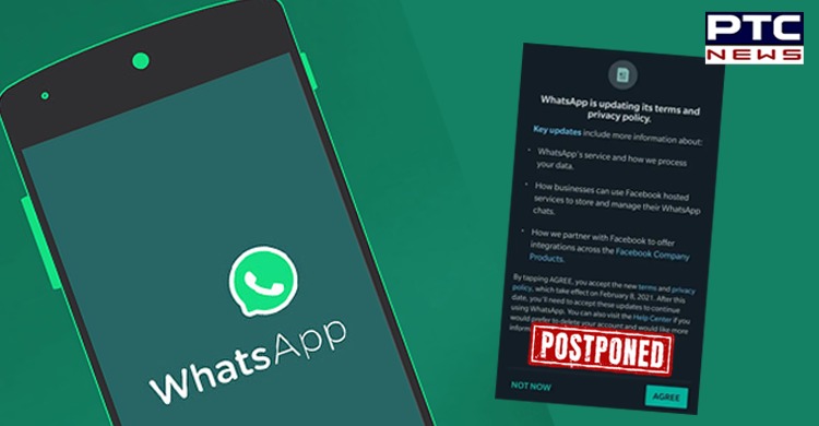 Amid severe criticism, WhatsApp delays new privacy policy by 3 months