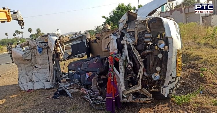Kurnool Road Accident: 14 killed, 4 children injured in bus-truck collision in Andhra Pradesh