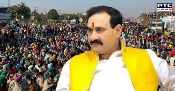 Farmers protest is an experiment: MP Minister Narottam Mishra Farmers protest is an experiment: MP Minister Narottam Mishra