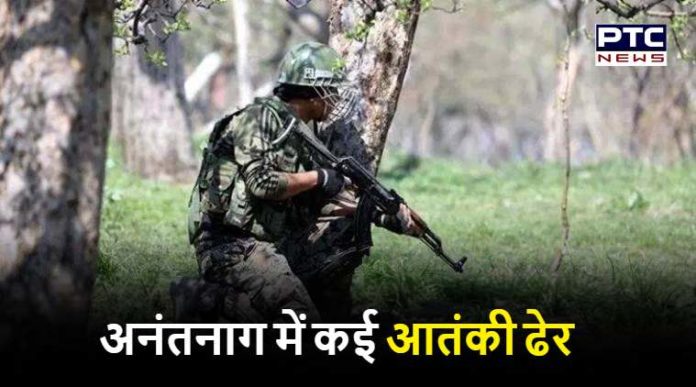 Four terrorists killed in Jammu and Kashmir Terrorist Killed in Encounter