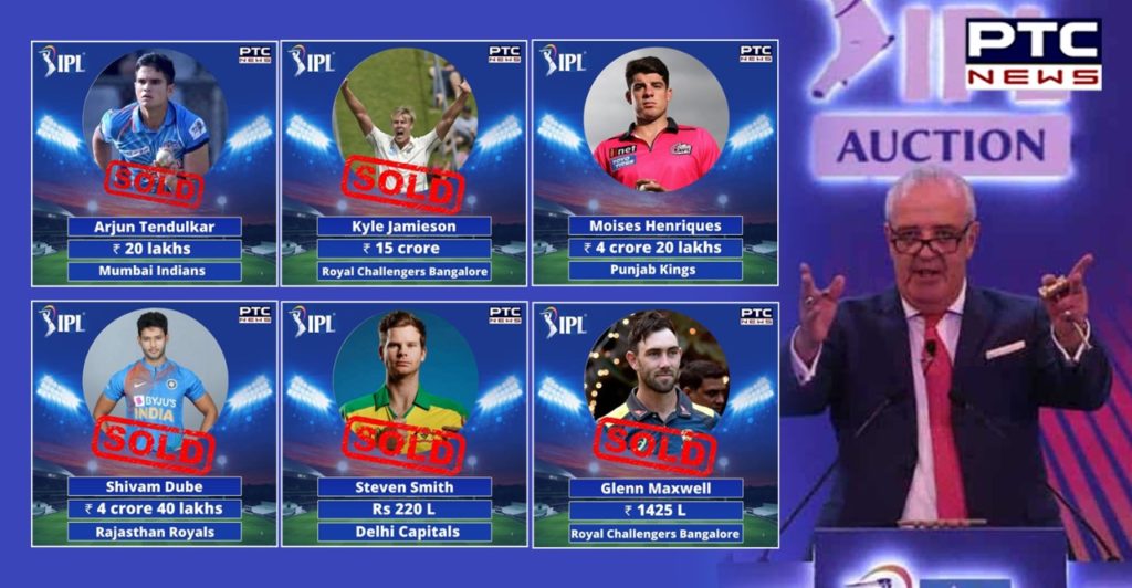 IPL Auction 2021: Here is full list of players sold and unsold | PTC NEWS