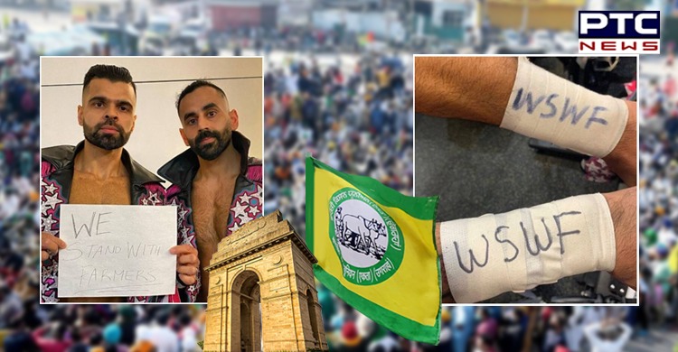 WWE stars The Singh Brothers extend support to farmers protest in India