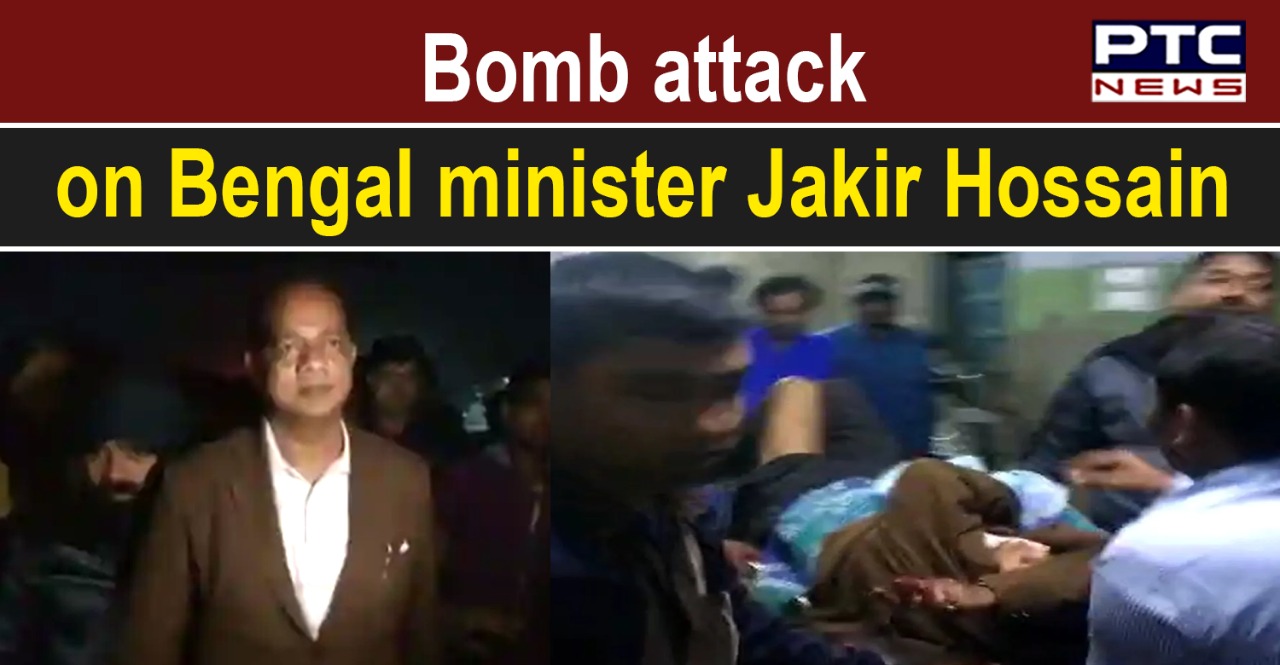 Bengal minister Jakir Hossain injured in bomb attack at railway station