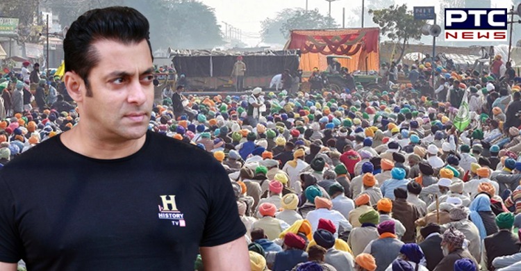 Salman Khan responds to question about farmers protest