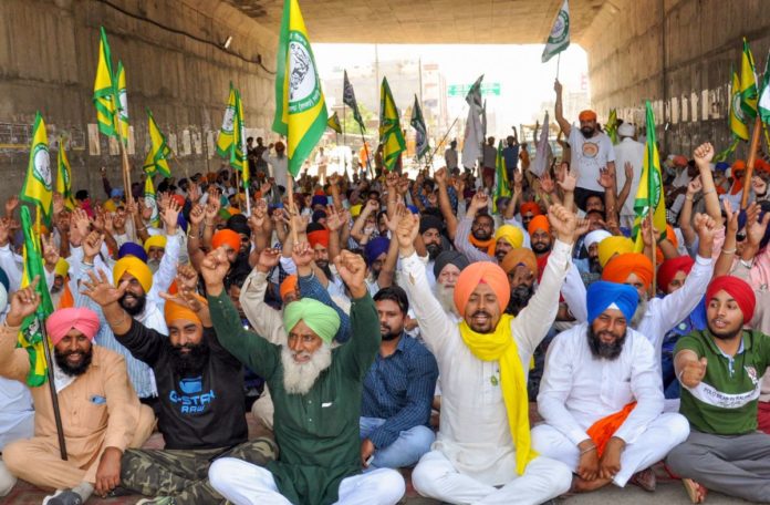 Farmers protest in Amritsar farmer protest in malout