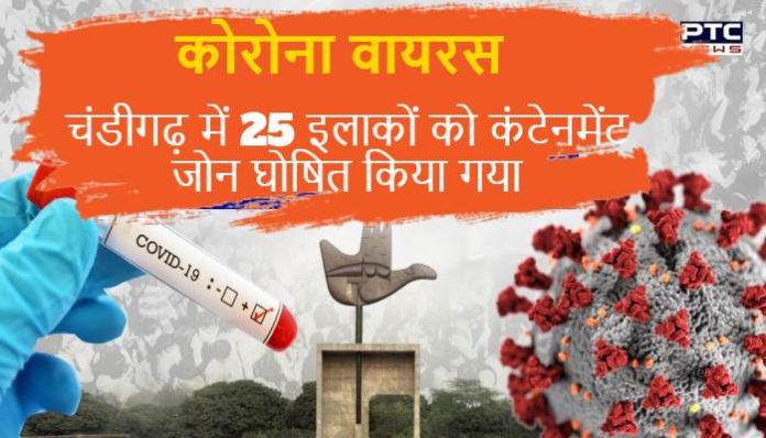 Chandigarh Administration announces 25 new containment zones Containment zones in Chandigarh city