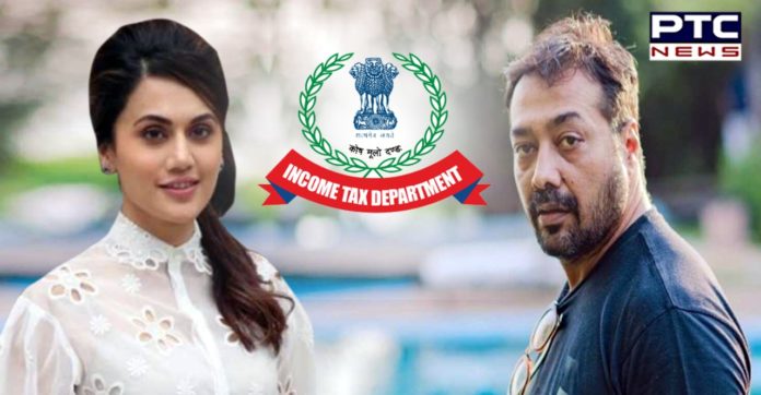 Filmmaker Anurag Kashyap, actor Taapsee Pannu face income tax raids Filmmaker Anurag Kashyap, actor Taapsee Pannu face income tax raids