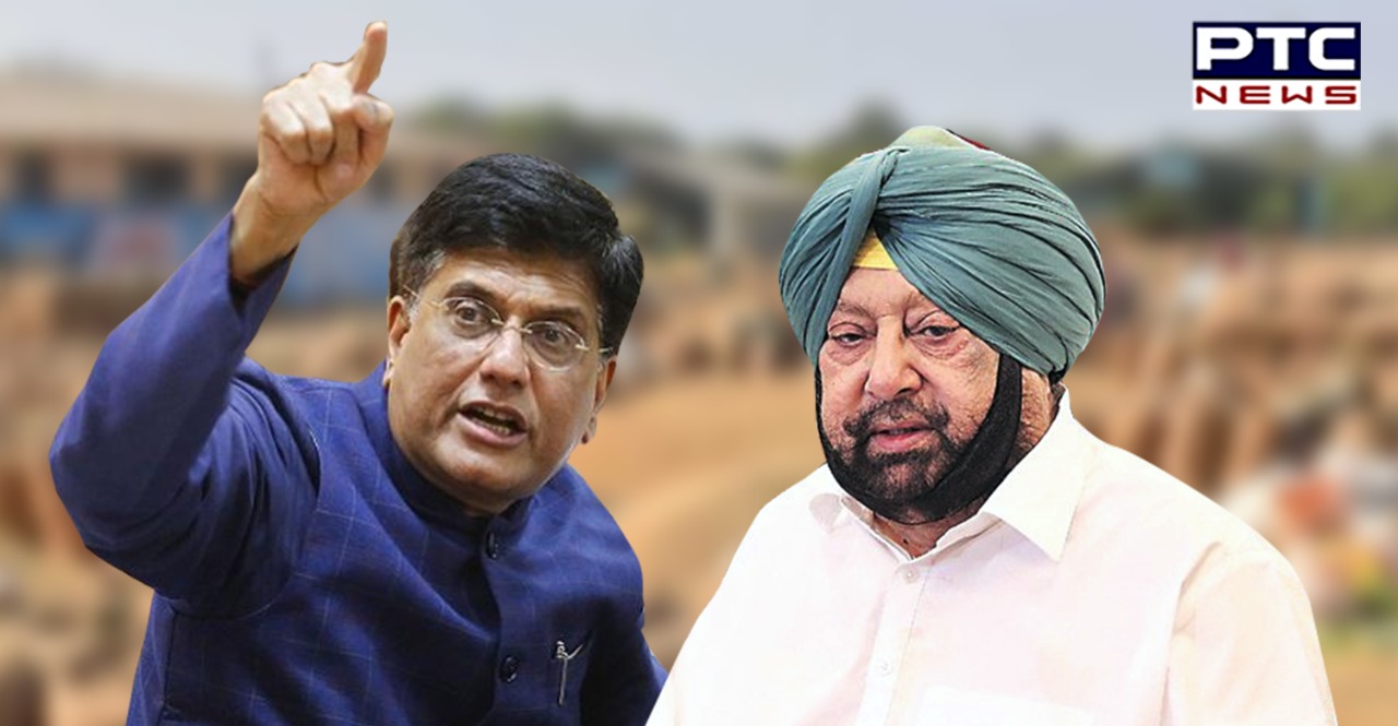 Ensure e-payment of MSP directly into farmers’ accounts: Piyush Goyal to Captain