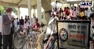 Sarbat Da Bhala Charitable Trust 35 tricycles to Disability in border areas on Women's Day