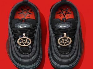 Satan Shoes', that have a drop of human blood, trigger trademark infringement lawsuit from Nike
