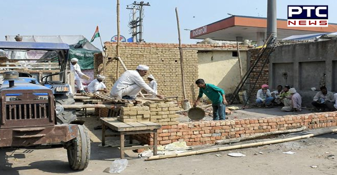 Farmers Protest: Police book farmers for constructing structures, digging borewell on NH-44