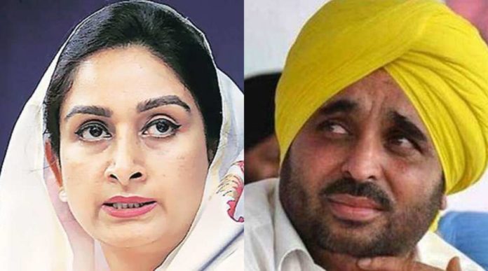 harsimrat kaur badal vs bhagwant mann harsimrat kaur badal vs bhagwant mann