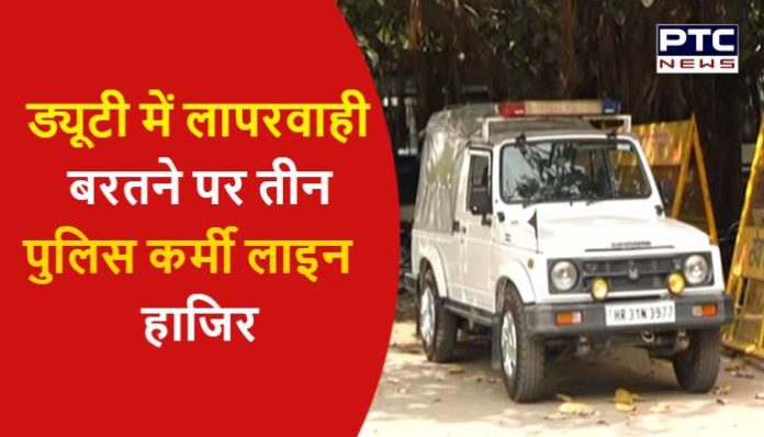 Action against three police personnel due to negligence in duty (1) DIG surprise inspection at night