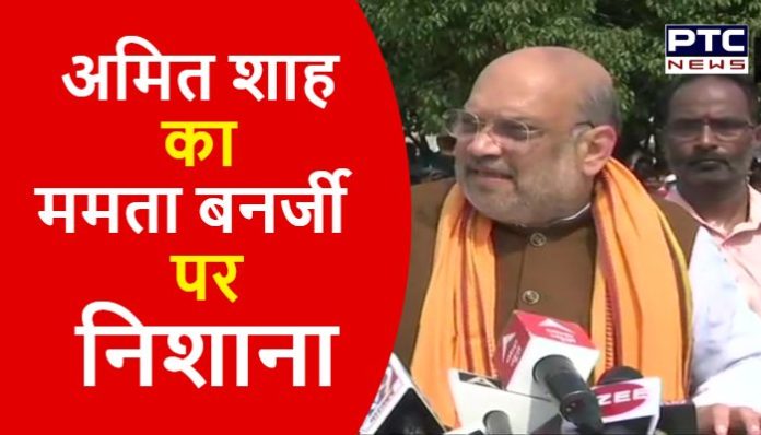 Amit Shah targets Mamata Banerjee in violence case on Sitalkuchi seat Amit Shah on Mamta Banerjee