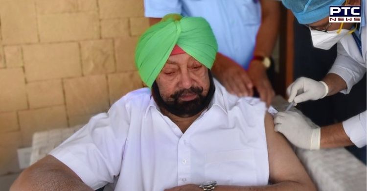 Captain Amarinder Singh takes second dose of COVID-19 vaccine