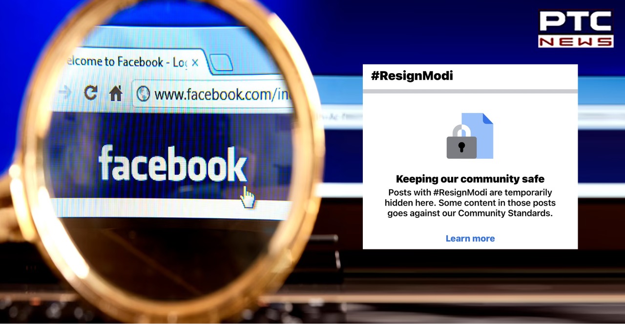 Facebook blocks hashtag #ResignModi; says done 