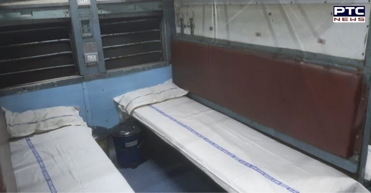 Indian Railways converts its coaches into Covid care Coches [See Pics]