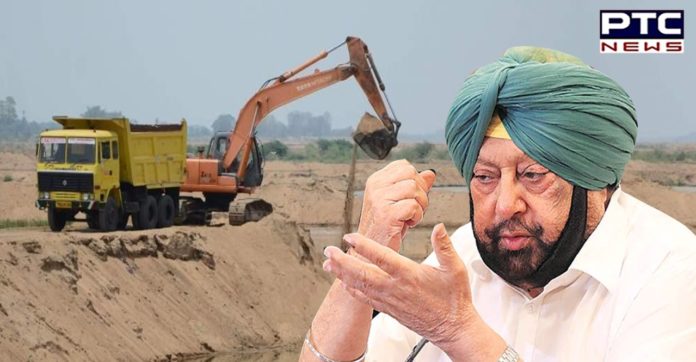 To check illegal mining, Punjab CM orders ban on mining To check illegal mining, Punjab CM orders ban on mining