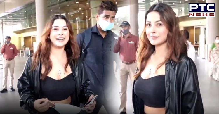 'Bas', says Shehnaaz Gill as paparazzi surround her as she returns to Mumbai