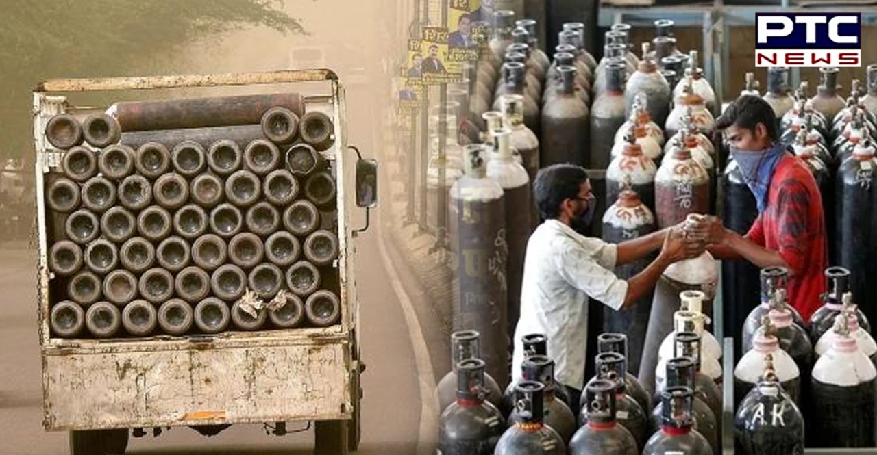 Miscreants 'hijack' truck carrying over 50 oxygen cylinders; demand Rs 1 lakh