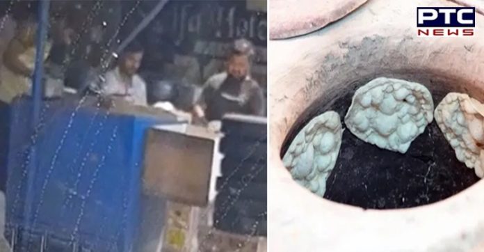 Gurugram: Cook found 'spitting' on tandoori rotis while baking them Gurugram: Cook found 'spitting' on tandoori rotis while baking them