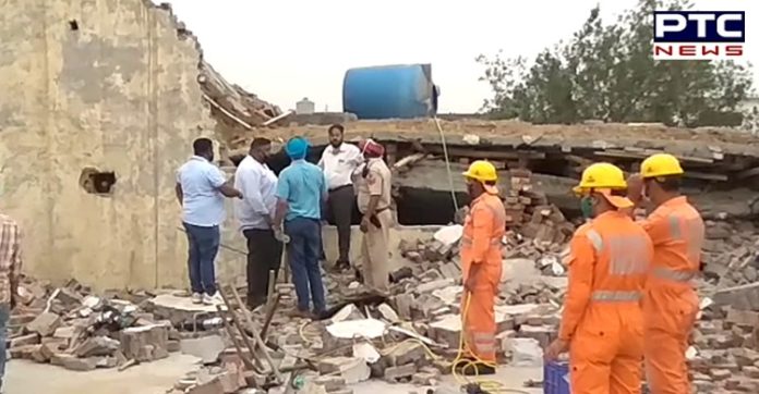 Ludhiana Factory Building Collapse: Several injured, feared trapped Ludhiana Factory Building Collapse: Several injured, feared trapped
