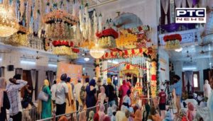 Sri Harmandir Sahib on the 400th birth anniversary of Guru Tegh Bahadur Sahib ji