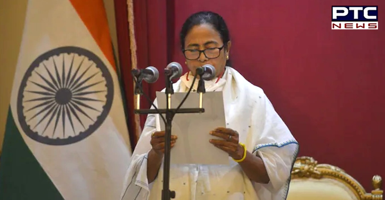 Mamata Banerjee sworn-in as West Bengal CM for the 3rd time
