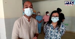 Patiala DC installs PPE kit Inspection Covid ward at Rajindra Hospital
