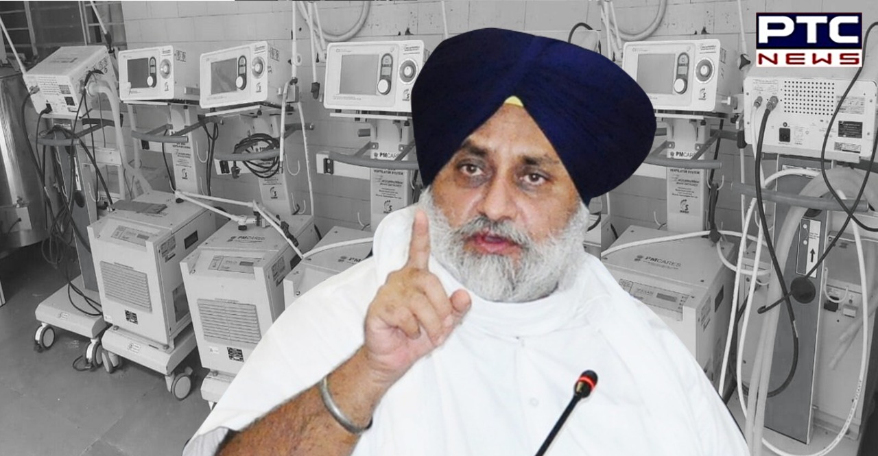 Sukhbir Singh Badal asks PM to order inquiry into purchase of faulty ventilators under PM Cares fund