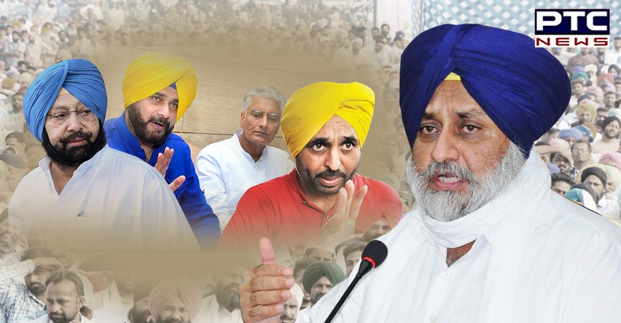 Sukhbir Singh Badal asks Punjab CM, Navjot Sidhu, Bhagwant to share 