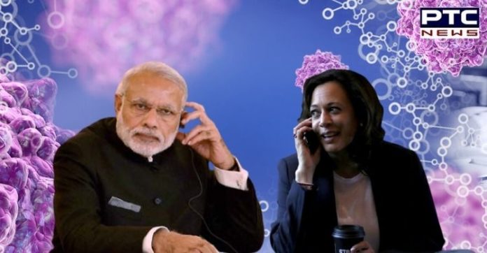 Appreciate COVID-19 vaccine supplies to India: PM Modi thanks US in phone call with Kamala Harris Appreciate COVID-19 vaccine supplies to India: PM Modi thanks US in phone call with Kamala Harris